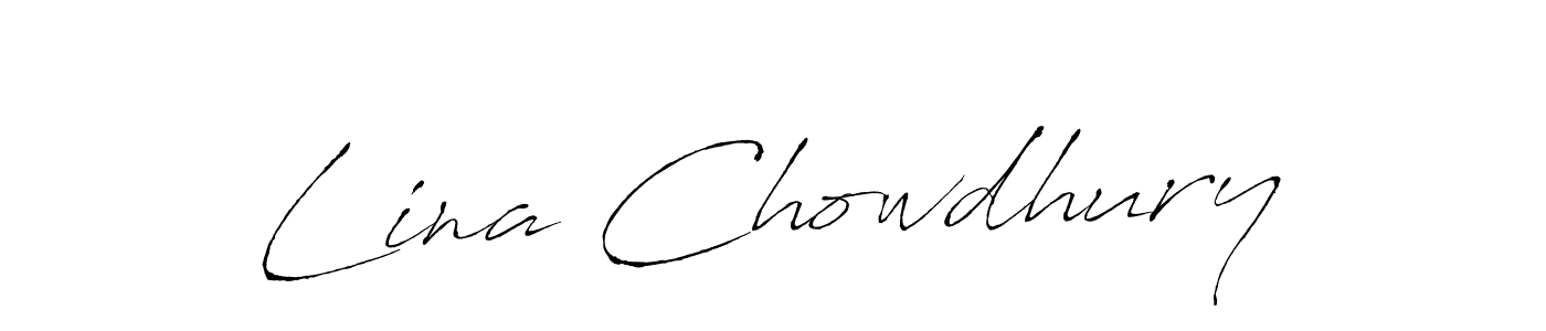 Similarly Antro_Vectra is the best handwritten signature design. Signature creator online .You can use it as an online autograph creator for name Lina Chowdhury. Lina Chowdhury signature style 6 images and pictures png