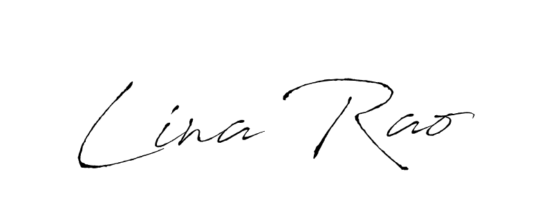 This is the best signature style for the Lina Rao name. Also you like these signature font (Antro_Vectra). Mix name signature. Lina Rao signature style 6 images and pictures png