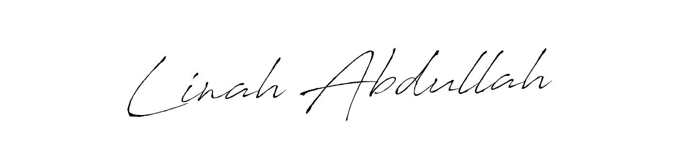 It looks lik you need a new signature style for name Linah Abdullah. Design unique handwritten (Antro_Vectra) signature with our free signature maker in just a few clicks. Linah Abdullah signature style 6 images and pictures png