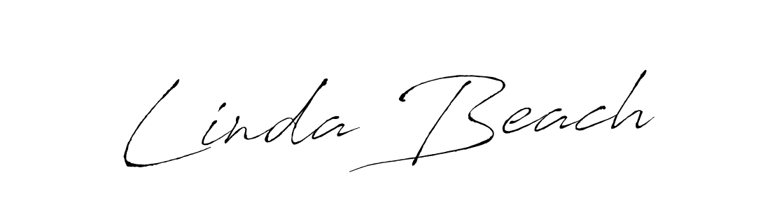 Antro_Vectra is a professional signature style that is perfect for those who want to add a touch of class to their signature. It is also a great choice for those who want to make their signature more unique. Get Linda Beach name to fancy signature for free. Linda Beach signature style 6 images and pictures png