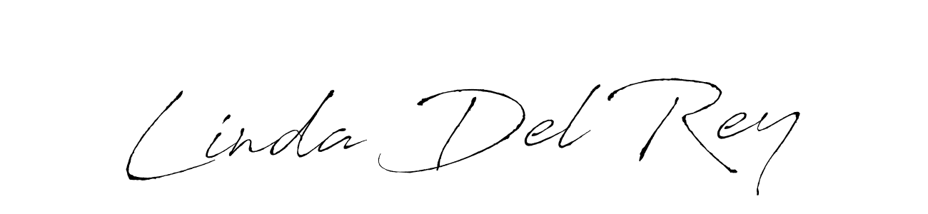 Also You can easily find your signature by using the search form. We will create Linda Del Rey name handwritten signature images for you free of cost using Antro_Vectra sign style. Linda Del Rey signature style 6 images and pictures png