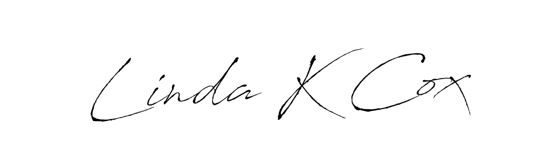 This is the best signature style for the Linda K Cox name. Also you like these signature font (Antro_Vectra). Mix name signature. Linda K Cox signature style 6 images and pictures png