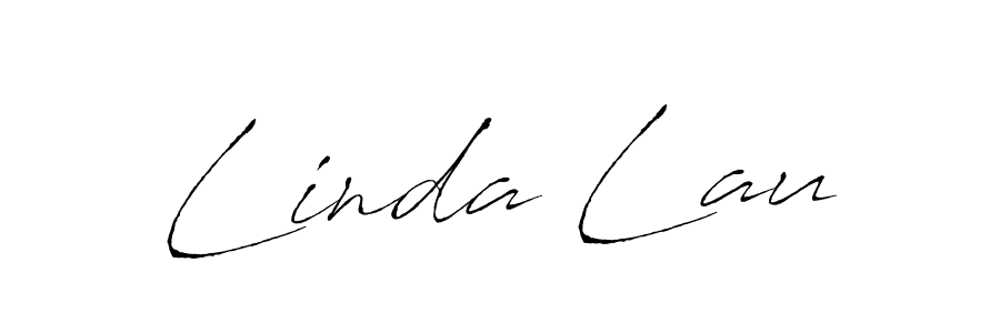 Linda Lau stylish signature style. Best Handwritten Sign (Antro_Vectra) for my name. Handwritten Signature Collection Ideas for my name Linda Lau. Linda Lau signature style 6 images and pictures png