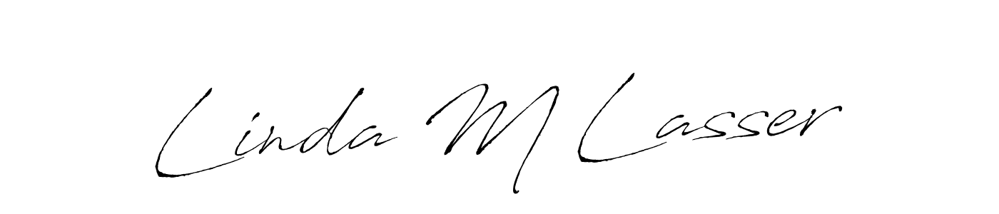 if you are searching for the best signature style for your name Linda M Lasser. so please give up your signature search. here we have designed multiple signature styles  using Antro_Vectra. Linda M Lasser signature style 6 images and pictures png