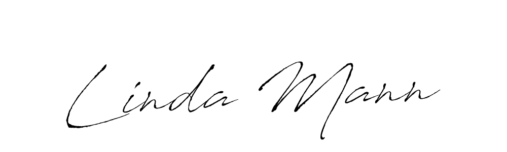 You should practise on your own different ways (Antro_Vectra) to write your name (Linda Mann) in signature. don't let someone else do it for you. Linda Mann signature style 6 images and pictures png