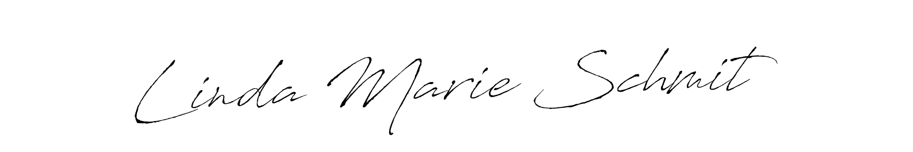 The best way (Antro_Vectra) to make a short signature is to pick only two or three words in your name. The name Linda Marie Schmit include a total of six letters. For converting this name. Linda Marie Schmit signature style 6 images and pictures png