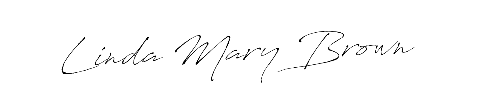 Antro_Vectra is a professional signature style that is perfect for those who want to add a touch of class to their signature. It is also a great choice for those who want to make their signature more unique. Get Linda Mary Brown name to fancy signature for free. Linda Mary Brown signature style 6 images and pictures png