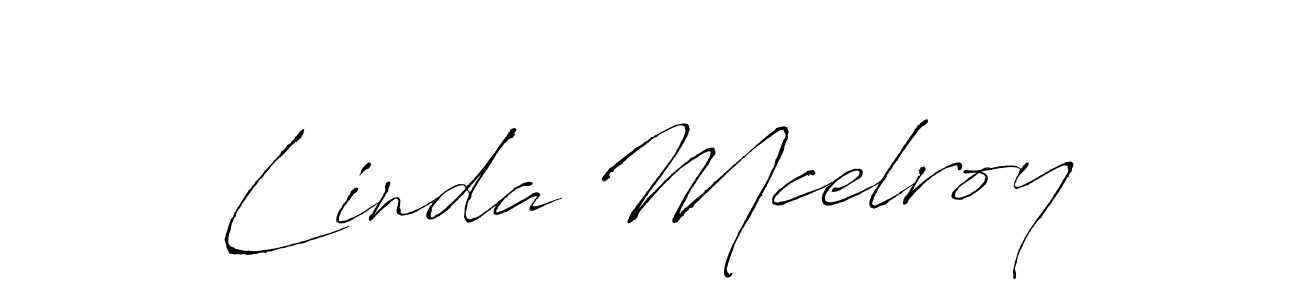 Antro_Vectra is a professional signature style that is perfect for those who want to add a touch of class to their signature. It is also a great choice for those who want to make their signature more unique. Get Linda Mcelroy name to fancy signature for free. Linda Mcelroy signature style 6 images and pictures png