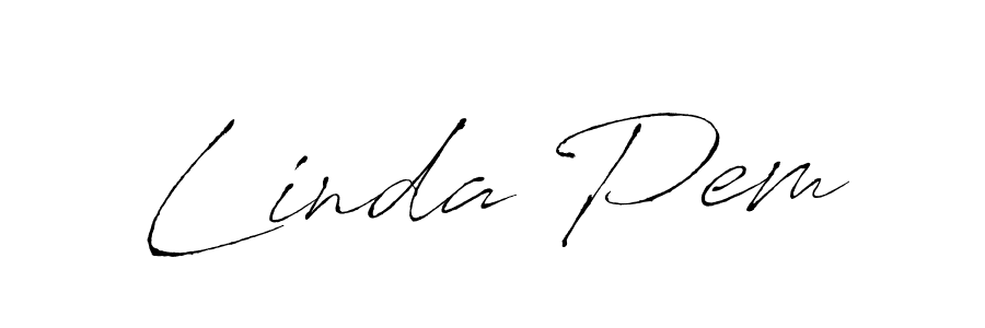 You can use this online signature creator to create a handwritten signature for the name Linda Pem. This is the best online autograph maker. Linda Pem signature style 6 images and pictures png