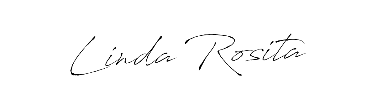 You can use this online signature creator to create a handwritten signature for the name Linda Rosita. This is the best online autograph maker. Linda Rosita signature style 6 images and pictures png