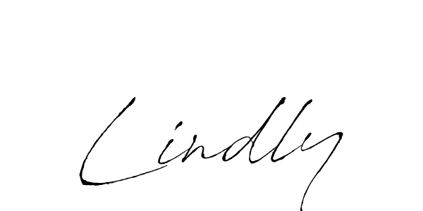 Design your own signature with our free online signature maker. With this signature software, you can create a handwritten (Antro_Vectra) signature for name Lindly. Lindly signature style 6 images and pictures png