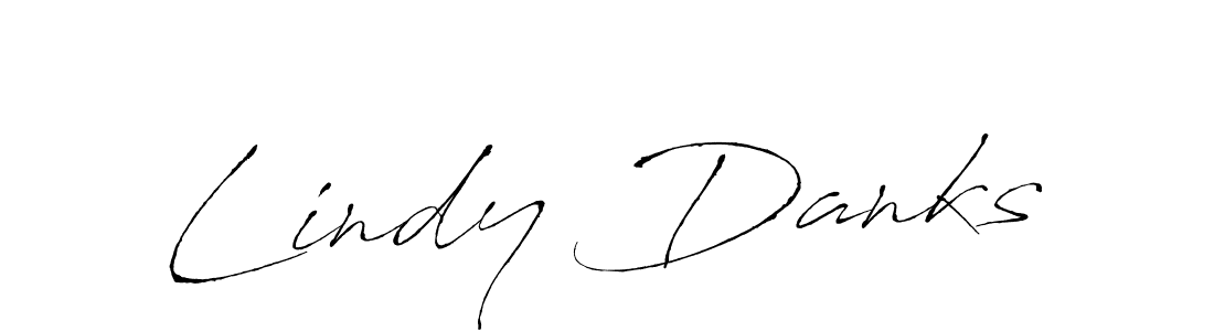 How to make Lindy Danks name signature. Use Antro_Vectra style for creating short signs online. This is the latest handwritten sign. Lindy Danks signature style 6 images and pictures png