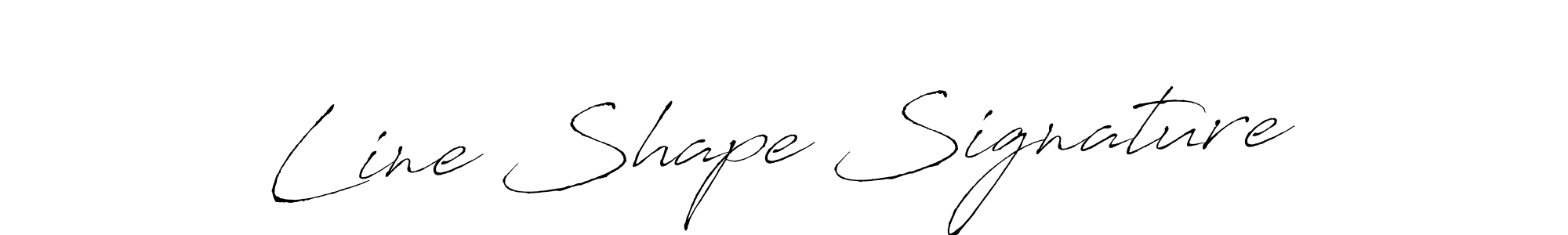 Use a signature maker to create a handwritten signature online. With this signature software, you can design (Antro_Vectra) your own signature for name Line Shape Signature. Line Shape Signature signature style 6 images and pictures png