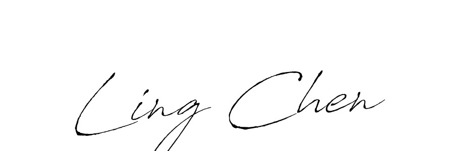 Also we have Ling Chen name is the best signature style. Create professional handwritten signature collection using Antro_Vectra autograph style. Ling Chen signature style 6 images and pictures png
