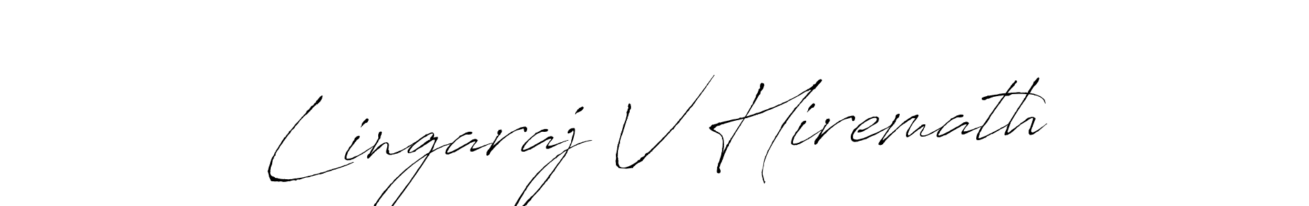 Make a beautiful signature design for name Lingaraj V Hiremath. Use this online signature maker to create a handwritten signature for free. Lingaraj V Hiremath signature style 6 images and pictures png