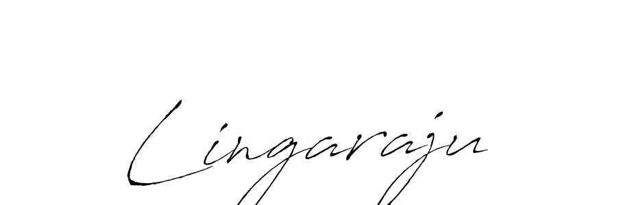 Make a beautiful signature design for name Lingaraju. With this signature (Antro_Vectra) style, you can create a handwritten signature for free. Lingaraju signature style 6 images and pictures png