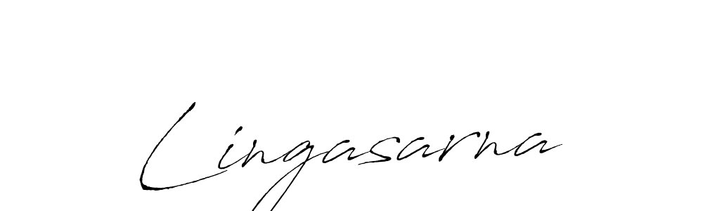 Design your own signature with our free online signature maker. With this signature software, you can create a handwritten (Antro_Vectra) signature for name Lingasarna. Lingasarna signature style 6 images and pictures png