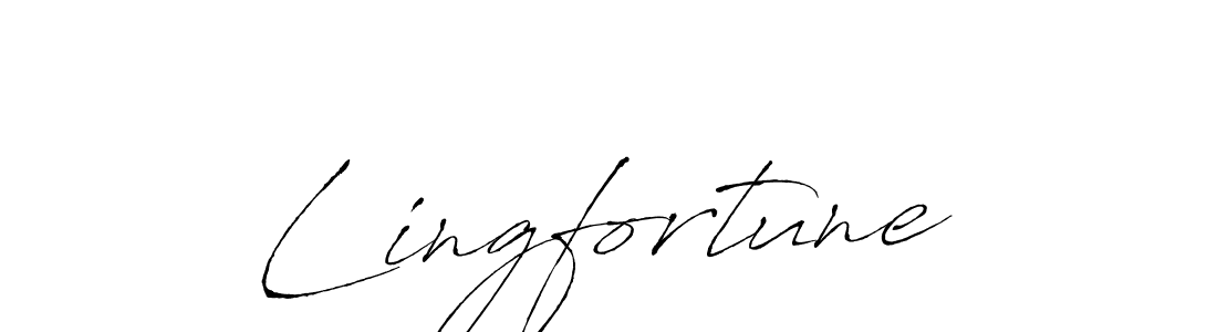 Lingfortune stylish signature style. Best Handwritten Sign (Antro_Vectra) for my name. Handwritten Signature Collection Ideas for my name Lingfortune. Lingfortune signature style 6 images and pictures png