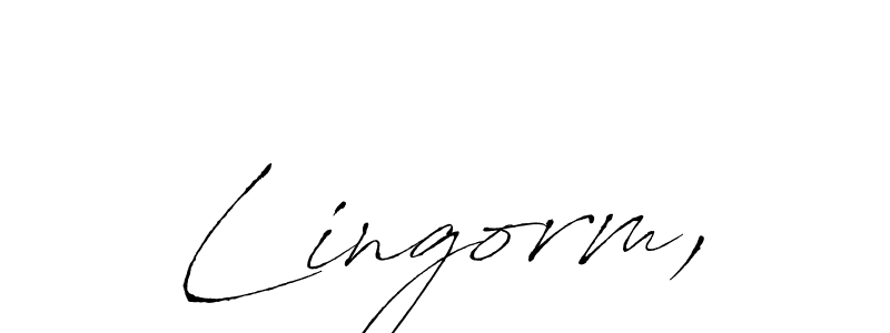 It looks lik you need a new signature style for name Lingorm,. Design unique handwritten (Antro_Vectra) signature with our free signature maker in just a few clicks. Lingorm, signature style 6 images and pictures png