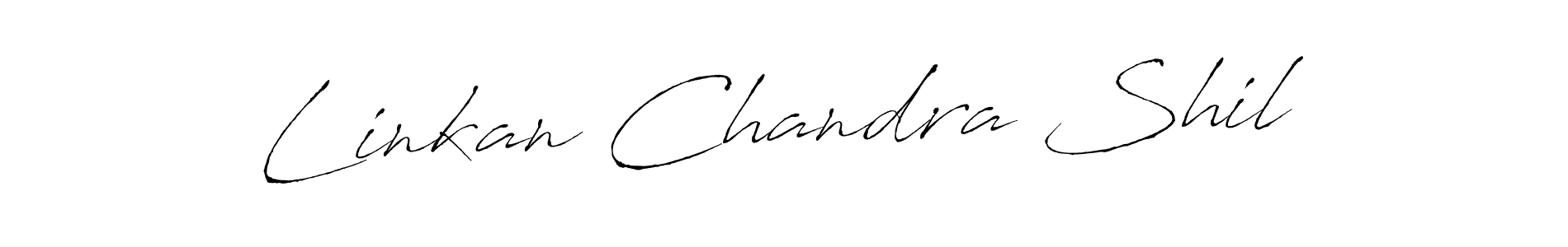 if you are searching for the best signature style for your name Linkan Chandra Shil. so please give up your signature search. here we have designed multiple signature styles  using Antro_Vectra. Linkan Chandra Shil signature style 6 images and pictures png