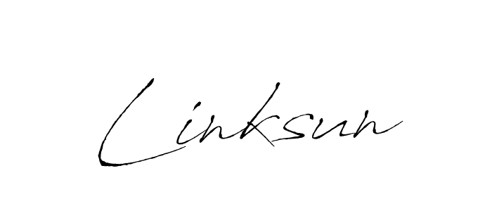 You should practise on your own different ways (Antro_Vectra) to write your name (Linksun) in signature. don't let someone else do it for you. Linksun signature style 6 images and pictures png