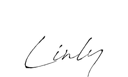 if you are searching for the best signature style for your name Linly. so please give up your signature search. here we have designed multiple signature styles  using Antro_Vectra. Linly signature style 6 images and pictures png