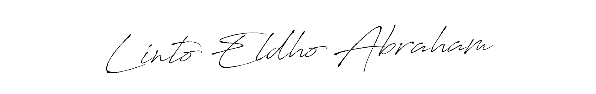 It looks lik you need a new signature style for name Linto Eldho Abraham. Design unique handwritten (Antro_Vectra) signature with our free signature maker in just a few clicks. Linto Eldho Abraham signature style 6 images and pictures png