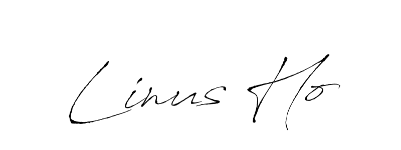 Make a beautiful signature design for name Linus Ho. With this signature (Antro_Vectra) style, you can create a handwritten signature for free. Linus Ho signature style 6 images and pictures png