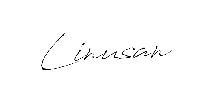 The best way (Antro_Vectra) to make a short signature is to pick only two or three words in your name. The name Linusan include a total of six letters. For converting this name. Linusan signature style 6 images and pictures png