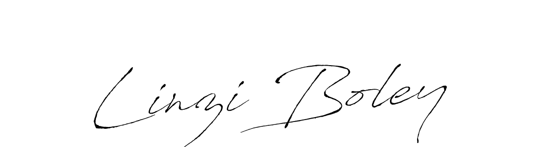 Design your own signature with our free online signature maker. With this signature software, you can create a handwritten (Antro_Vectra) signature for name Linzi Boley. Linzi Boley signature style 6 images and pictures png