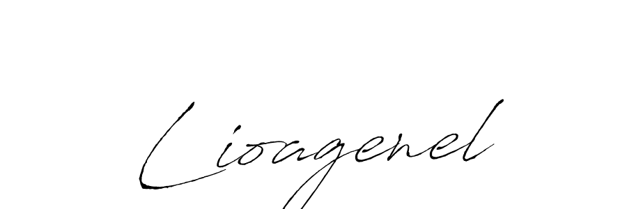 Antro_Vectra is a professional signature style that is perfect for those who want to add a touch of class to their signature. It is also a great choice for those who want to make their signature more unique. Get Lioagenel name to fancy signature for free. Lioagenel signature style 6 images and pictures png
