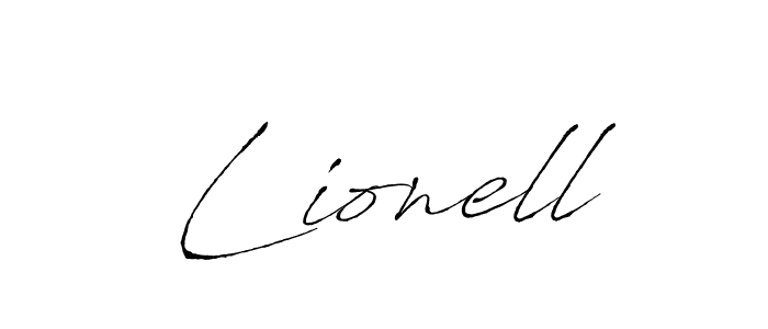 How to make Lionell signature? Antro_Vectra is a professional autograph style. Create handwritten signature for Lionell name. Lionell signature style 6 images and pictures png