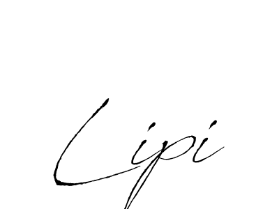 How to make Lipi name signature. Use Antro_Vectra style for creating short signs online. This is the latest handwritten sign. Lipi signature style 6 images and pictures png