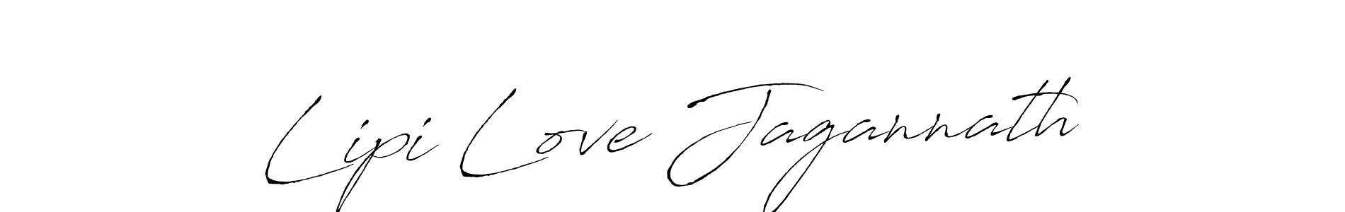 Use a signature maker to create a handwritten signature online. With this signature software, you can design (Antro_Vectra) your own signature for name Lipi Love Jagannath. Lipi Love Jagannath signature style 6 images and pictures png