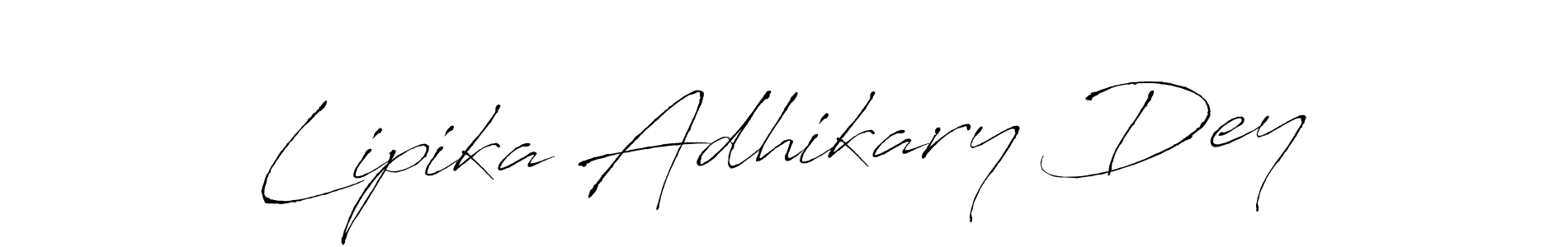 Here are the top 10 professional signature styles for the name Lipika Adhikary Dey. These are the best autograph styles you can use for your name. Lipika Adhikary Dey signature style 6 images and pictures png