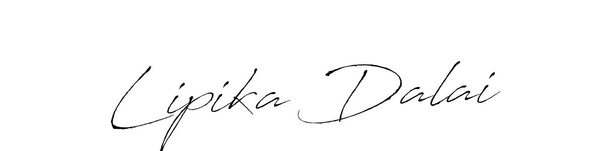 Lipika Dalai stylish signature style. Best Handwritten Sign (Antro_Vectra) for my name. Handwritten Signature Collection Ideas for my name Lipika Dalai. Lipika Dalai signature style 6 images and pictures png