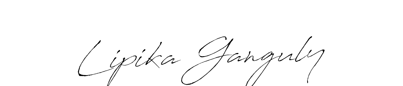 Antro_Vectra is a professional signature style that is perfect for those who want to add a touch of class to their signature. It is also a great choice for those who want to make their signature more unique. Get Lipika Ganguly name to fancy signature for free. Lipika Ganguly signature style 6 images and pictures png