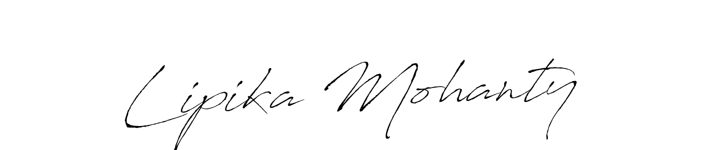 Also You can easily find your signature by using the search form. We will create Lipika Mohanty name handwritten signature images for you free of cost using Antro_Vectra sign style. Lipika Mohanty signature style 6 images and pictures png