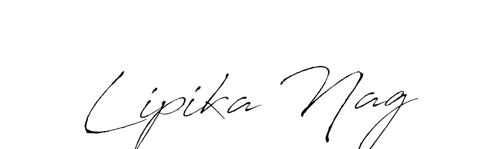 Also You can easily find your signature by using the search form. We will create Lipika Nag name handwritten signature images for you free of cost using Antro_Vectra sign style. Lipika Nag signature style 6 images and pictures png