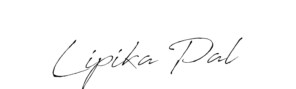 Create a beautiful signature design for name Lipika Pal. With this signature (Antro_Vectra) fonts, you can make a handwritten signature for free. Lipika Pal signature style 6 images and pictures png