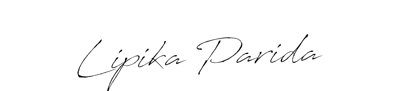 Also we have Lipika Parida name is the best signature style. Create professional handwritten signature collection using Antro_Vectra autograph style. Lipika Parida signature style 6 images and pictures png