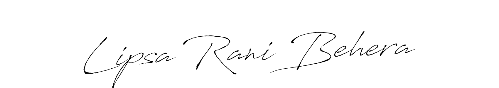 You can use this online signature creator to create a handwritten signature for the name Lipsa Rani Behera. This is the best online autograph maker. Lipsa Rani Behera signature style 6 images and pictures png