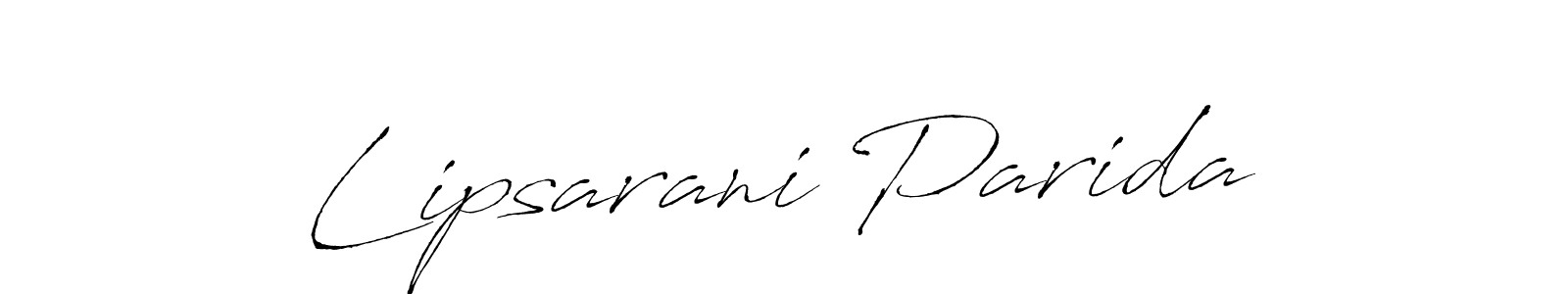 Lipsarani Parida stylish signature style. Best Handwritten Sign (Antro_Vectra) for my name. Handwritten Signature Collection Ideas for my name Lipsarani Parida. Lipsarani Parida signature style 6 images and pictures png