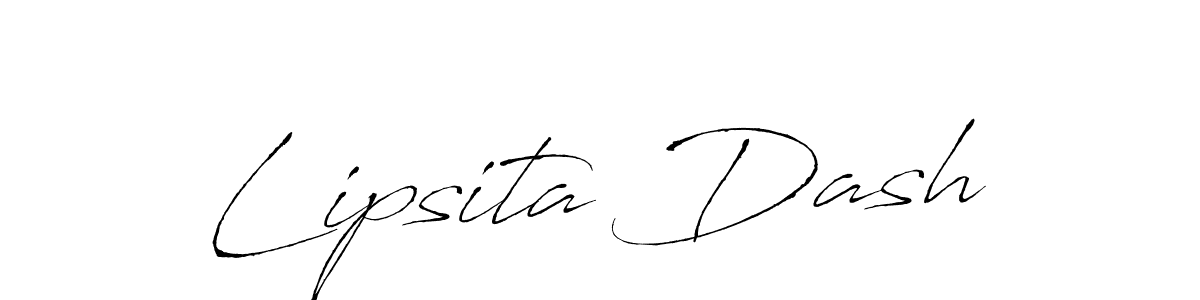 How to Draw Lipsita Dash signature style? Antro_Vectra is a latest design signature styles for name Lipsita Dash. Lipsita Dash signature style 6 images and pictures png