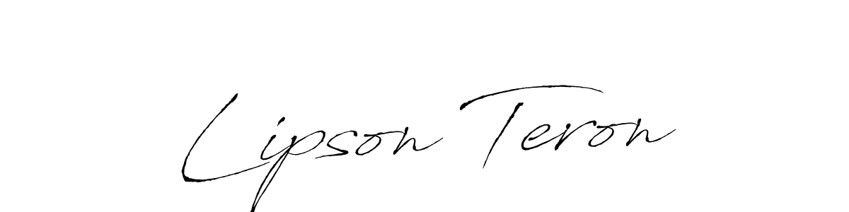 See photos of Lipson Teron official signature by Spectra . Check more albums & portfolios. Read reviews & check more about Antro_Vectra font. Lipson Teron signature style 6 images and pictures png