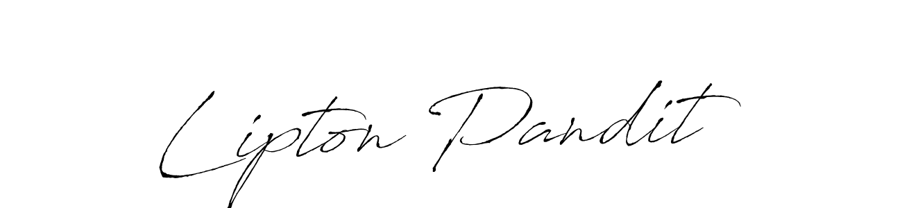 Make a beautiful signature design for name Lipton Pandit. Use this online signature maker to create a handwritten signature for free. Lipton Pandit signature style 6 images and pictures png