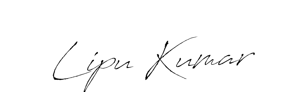 You should practise on your own different ways (Antro_Vectra) to write your name (Lipu Kumar) in signature. don't let someone else do it for you. Lipu Kumar signature style 6 images and pictures png