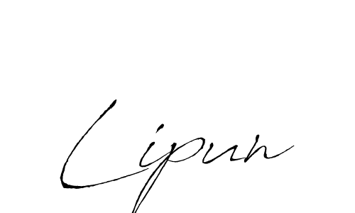 Similarly Antro_Vectra is the best handwritten signature design. Signature creator online .You can use it as an online autograph creator for name Lipun. Lipun signature style 6 images and pictures png