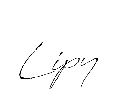 Make a beautiful signature design for name Lipy. With this signature (Antro_Vectra) style, you can create a handwritten signature for free. Lipy signature style 6 images and pictures png