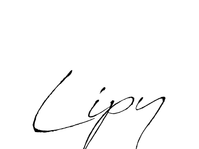 How to make Lipy name signature. Use Antro_Vectra style for creating short signs online. This is the latest handwritten sign. Lipy signature style 6 images and pictures png